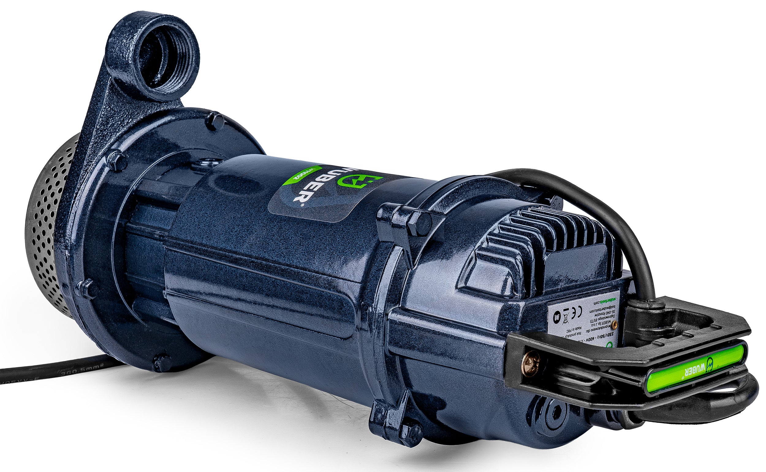 Pompa głębinowa do wody czystej brudnej szamba 400 W +wąż WUBER