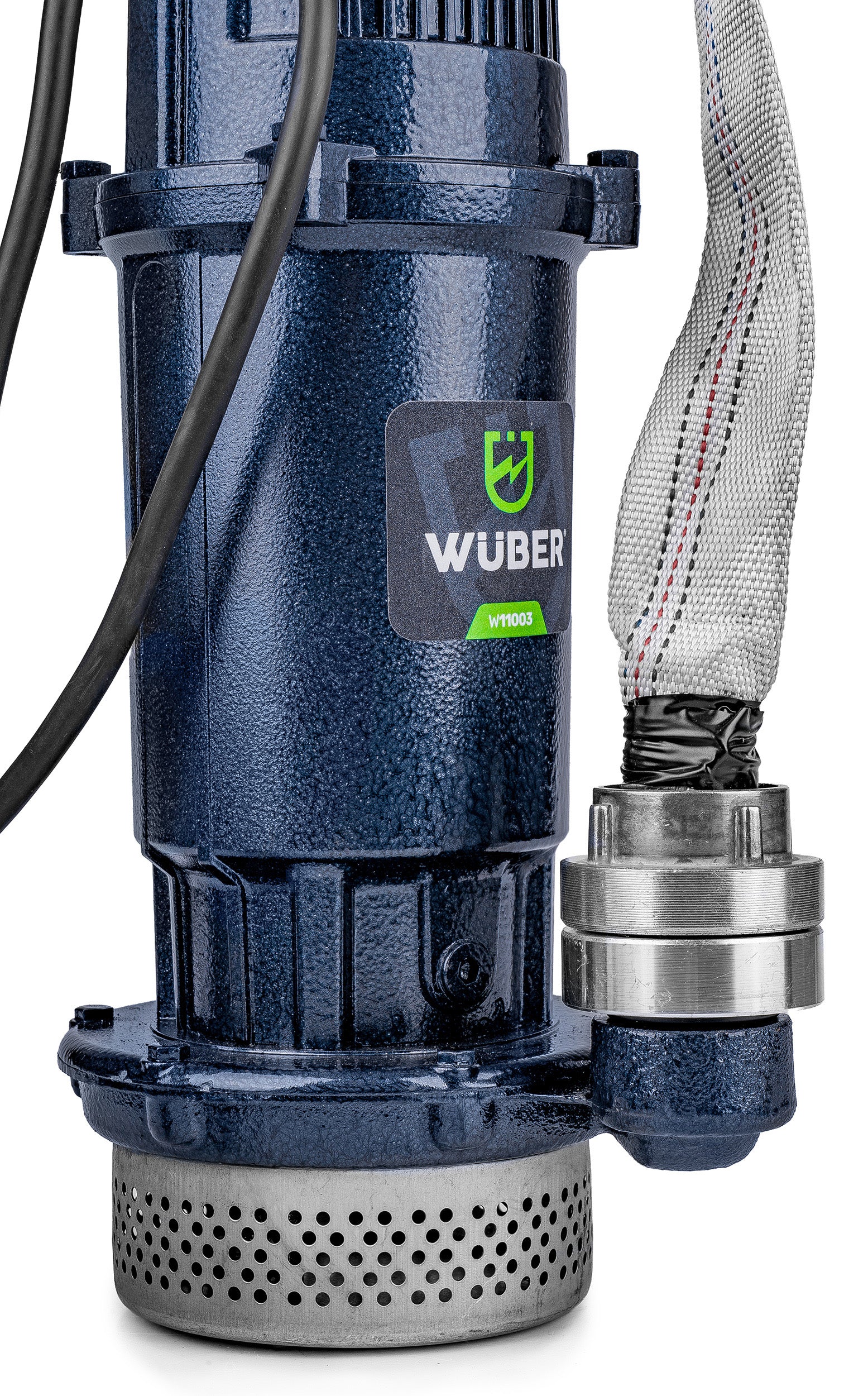 Pompa głębinowa do wody z pływakiem 400 W +wąż strażacki WUBER