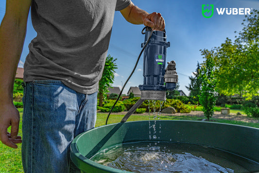 Pompa głębinowa do wody czystej brudnej 400 W WUBER