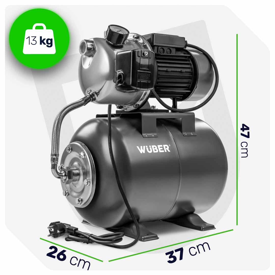 Pompa hydroforowa 24 l do wody WUBER
