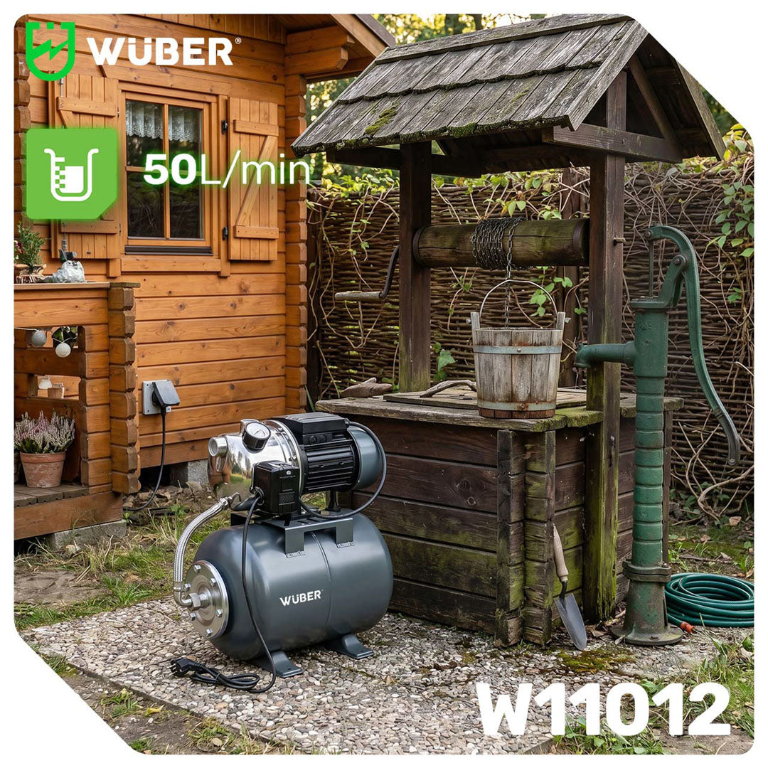Pompa hydroforowa 24 l do wody WUBER
