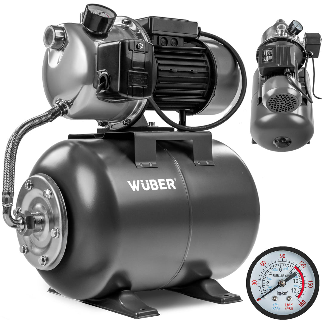 Pompa hydroforowa do wody 750 W 50 l hydrofor WUBER