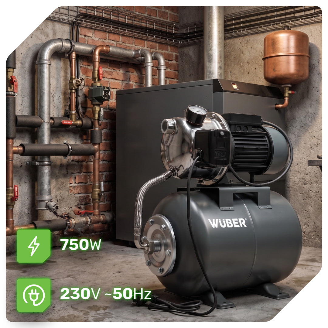 Pompa hydroforowa do wody 750 W 50 l hydrofor WUBER