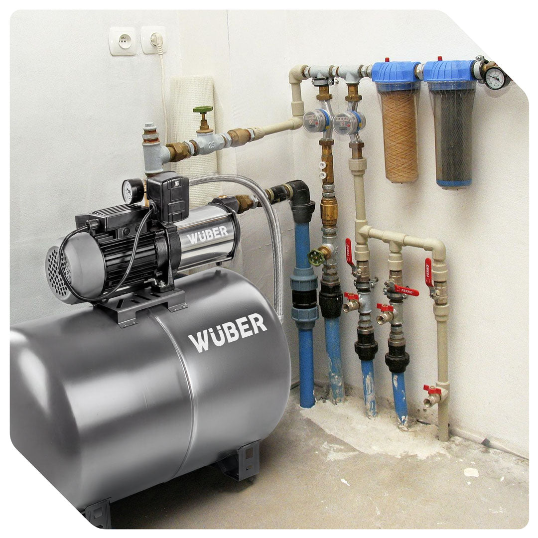 Pompa hydroforowa 100 l do wody hydrofor 1300 W WUBER