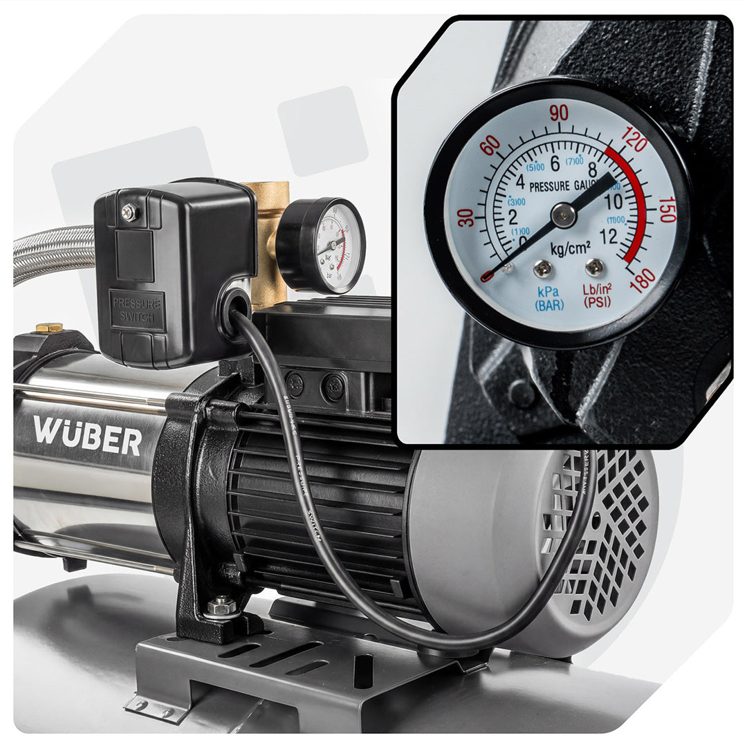 Pompa hydroforowa 100 l do wody hydrofor 1300 W WUBER