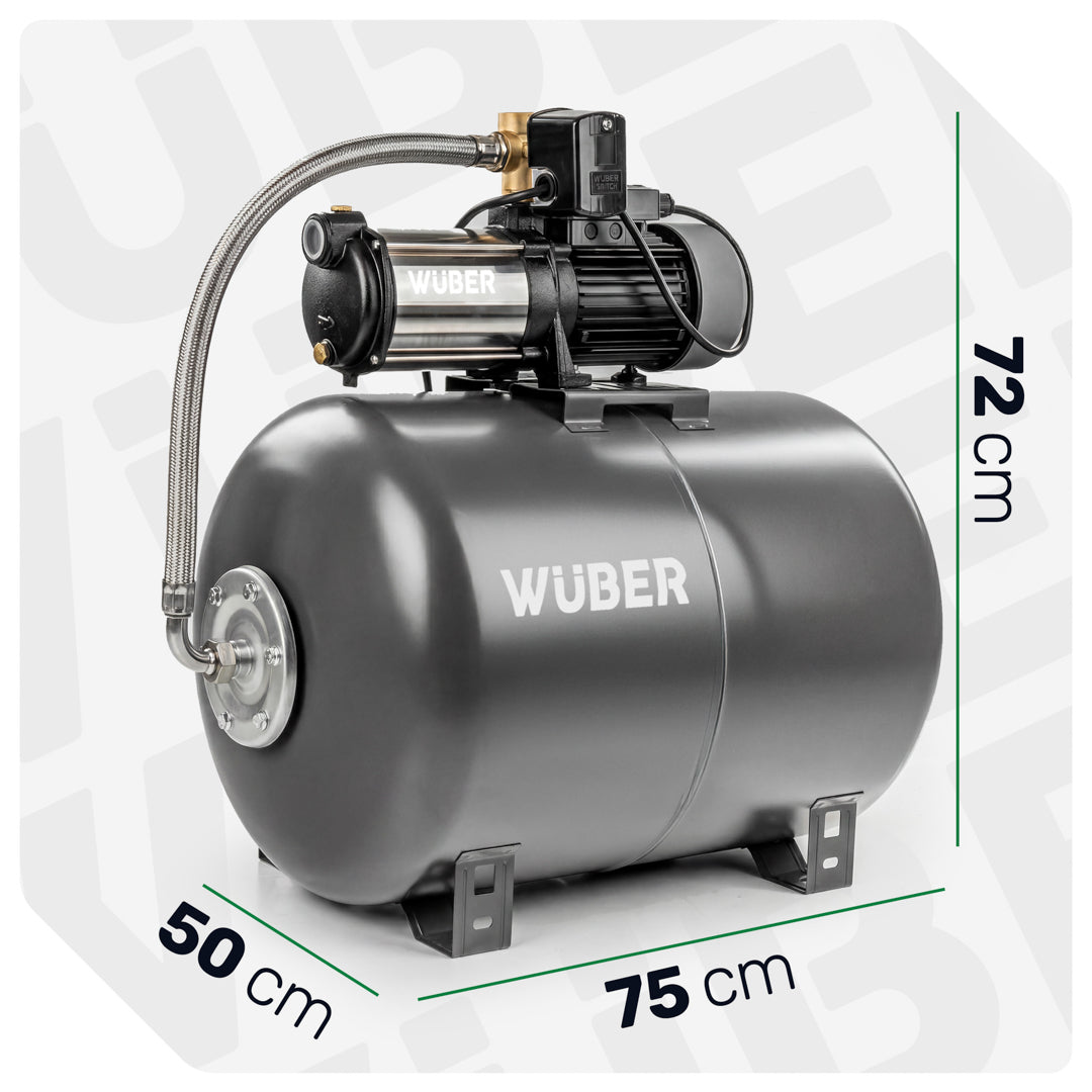 Pompa hydroforowa 100 l do wody hydrofor 1300 W WUBER