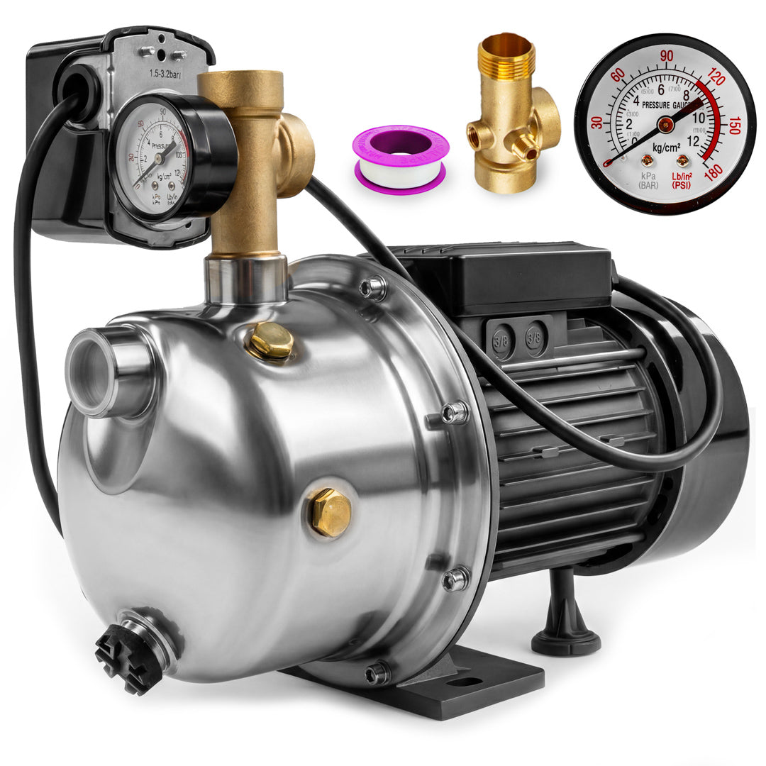 Pompa hydroforowa Inox do czystej wody JET 750 W WUBER