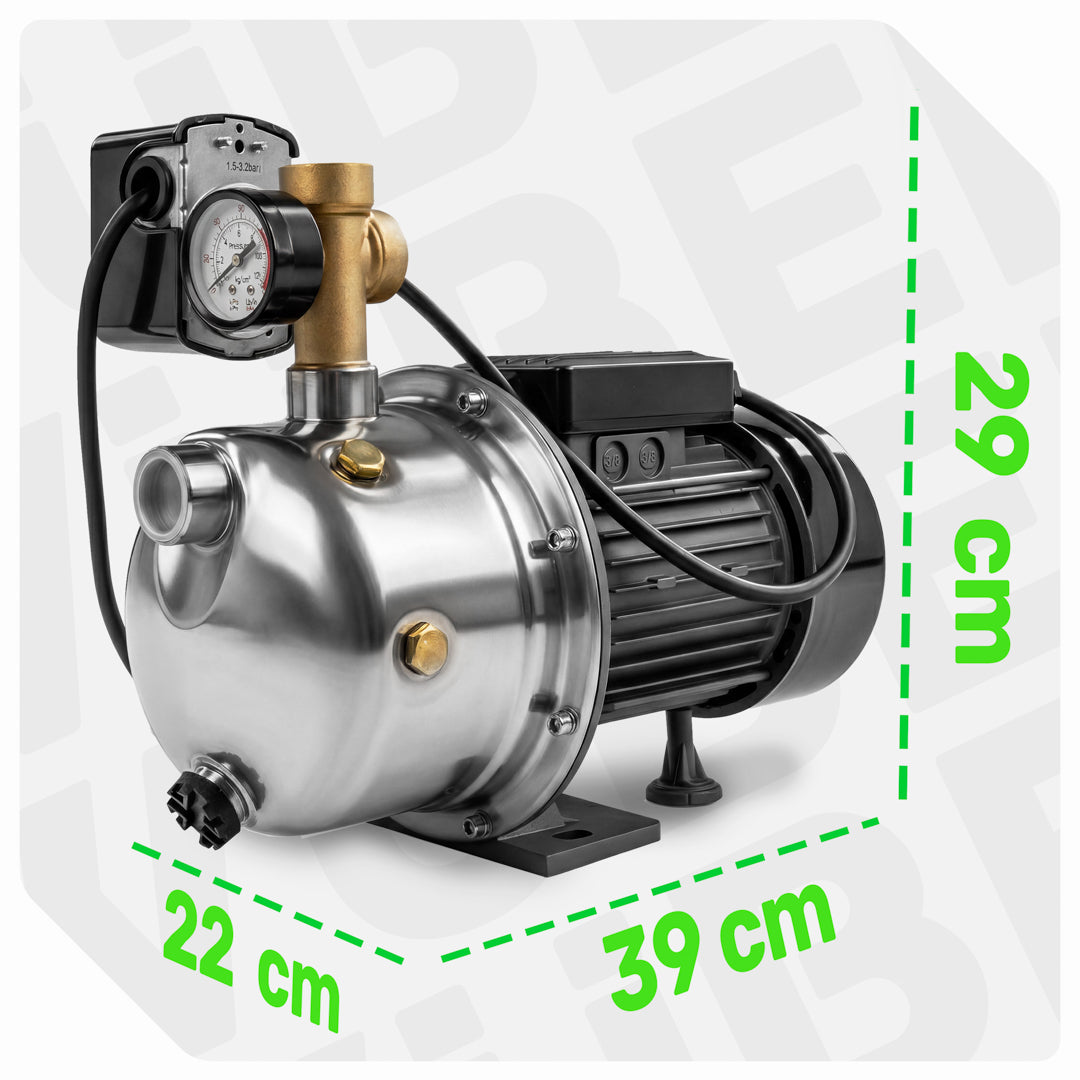 Pompa hydroforowa Inox do czystej wody JET 750 W WUBER