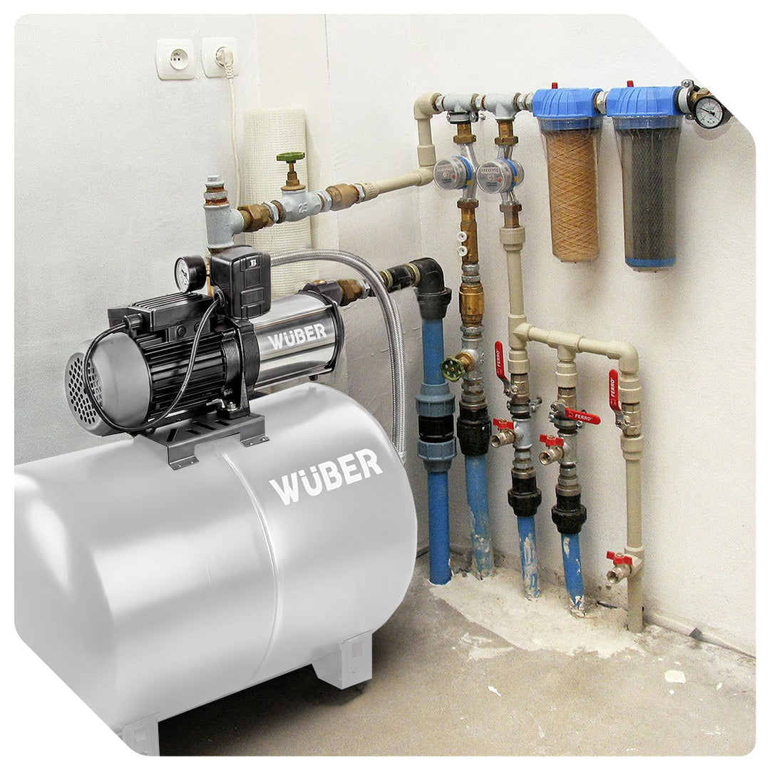 Pompa do wody hydroforowa wielostopniowa Inox 1300 W WUBER