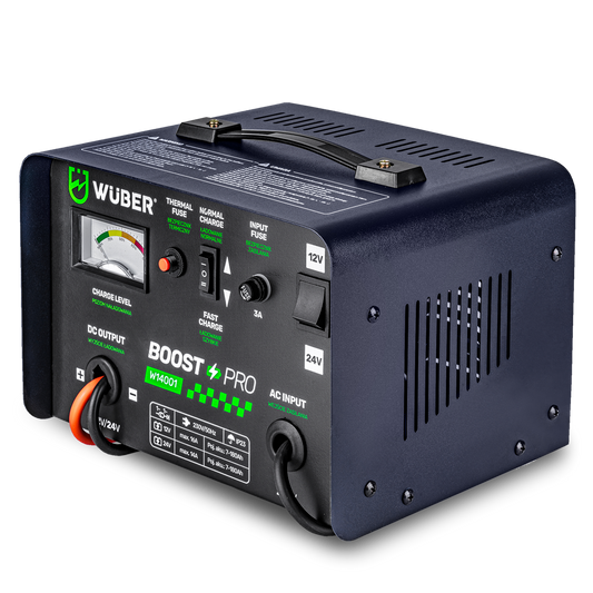 Prostownik do akumulatora z rozruchem 40 A 12V/24V WUBER