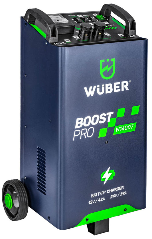 Prostownik do akumulatora z rozruchem 42 A 12 V / 24 V WUBER