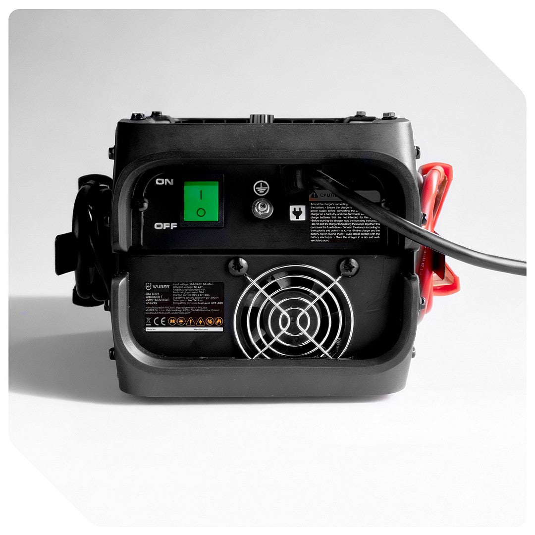 Automatyczny prostownik do akumulatora z rozruchem 80 A WUBER