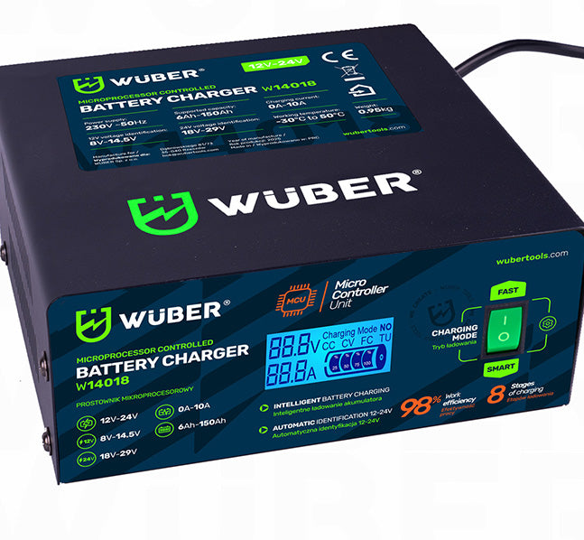 8 etapów ładowania akumulatora