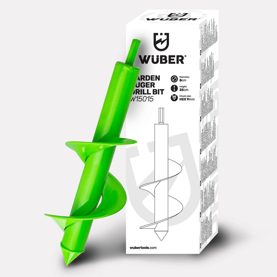 Wiertło ogrodowe na wkrętarkę 80x250 mm WUBER
