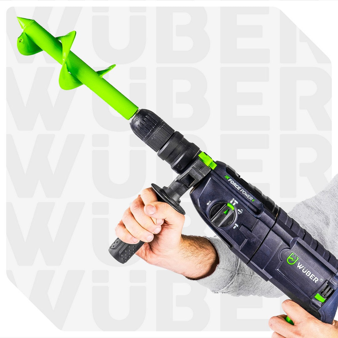 Wiertło ogrodowe na wkrętarkę 80x300 mm WUBER