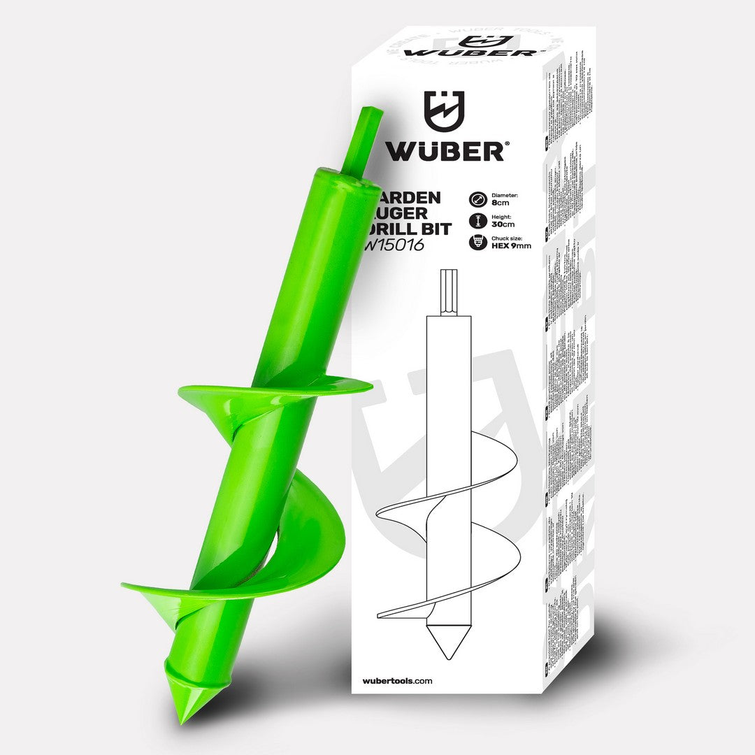 Wiertło ogrodowe na wkrętarkę 80x300 mm WUBER