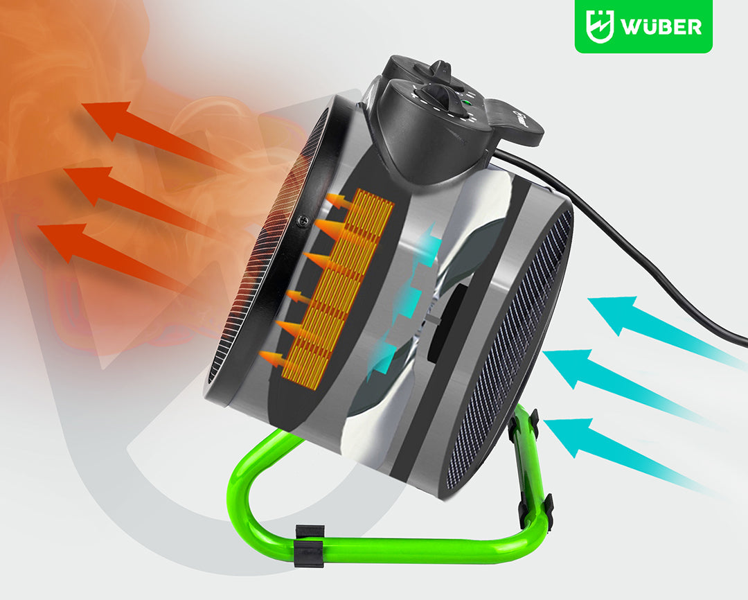 Nagrzewnica elektryczna 2.0 kW WUBER