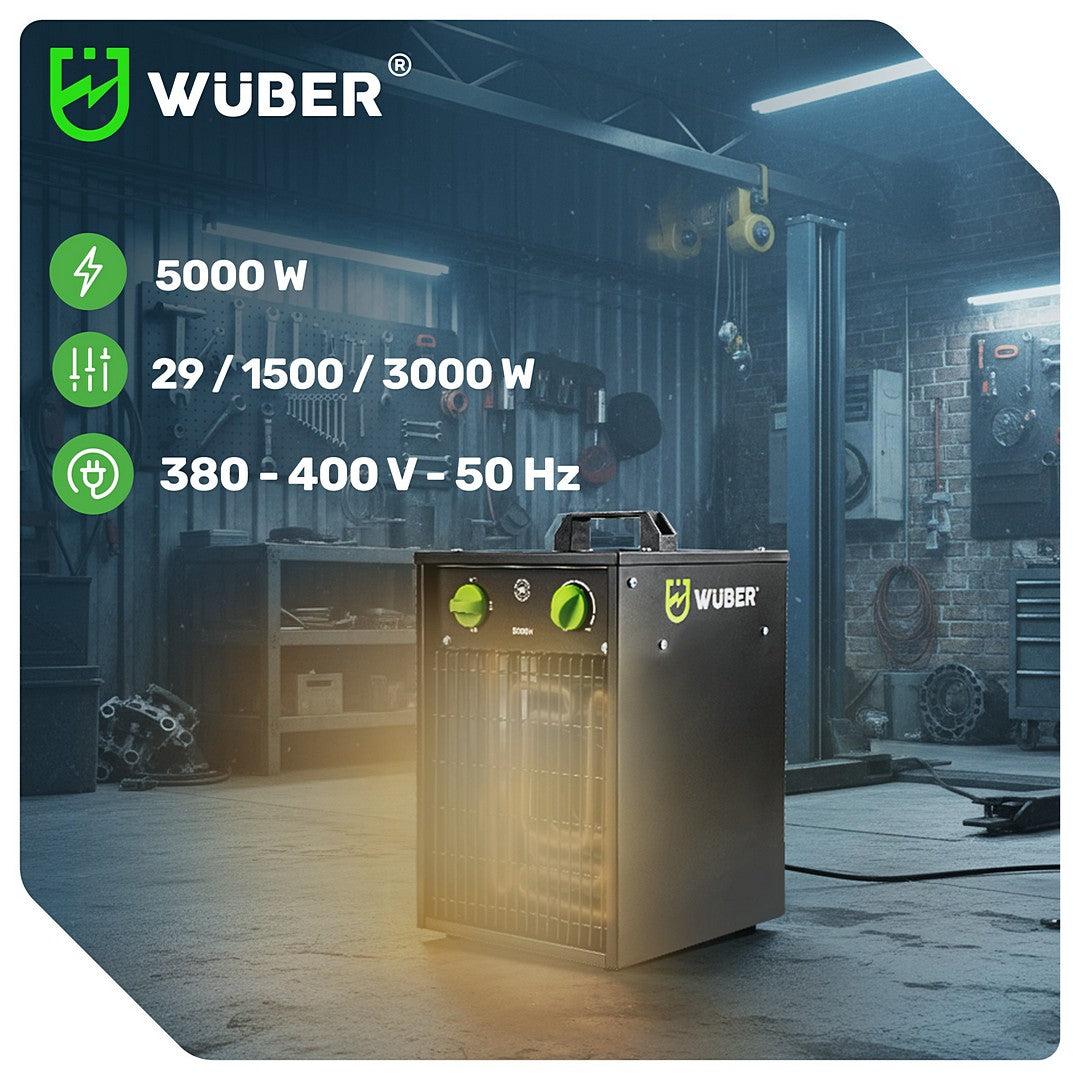 Nagrzewnica elektryczna 5 kW WUBER