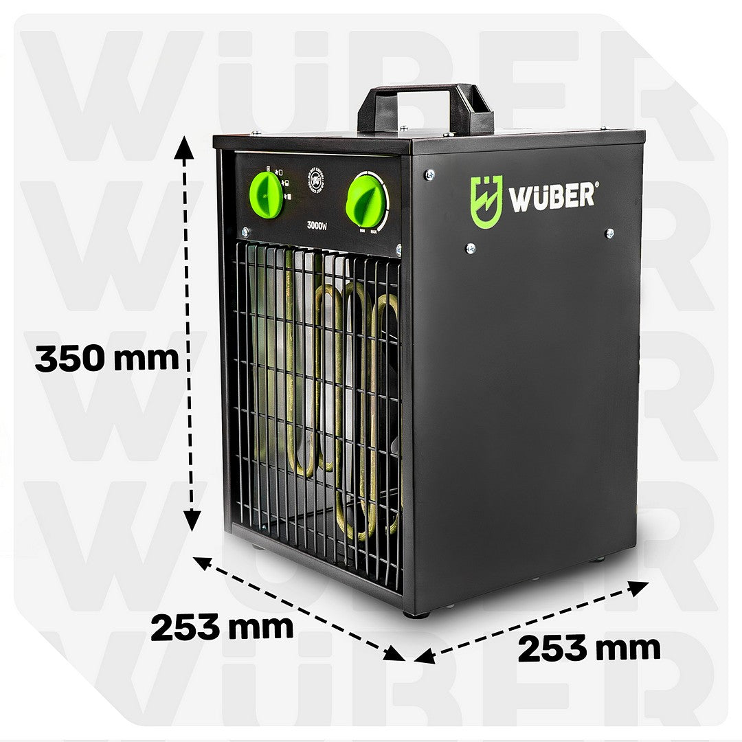 Nagrzewnica elektryczna 3 kW WUBER