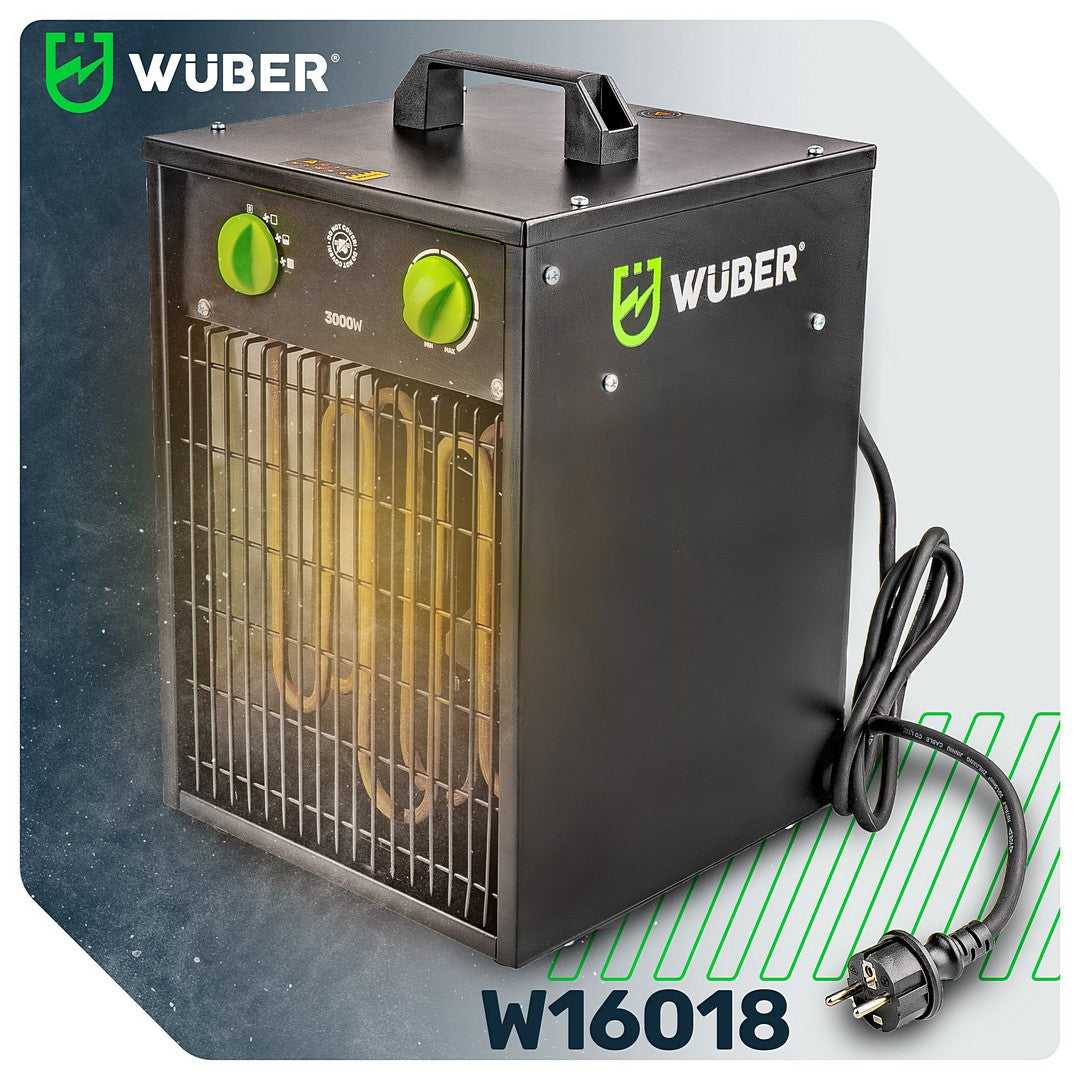 Nagrzewnica elektryczna 3 kW WUBER