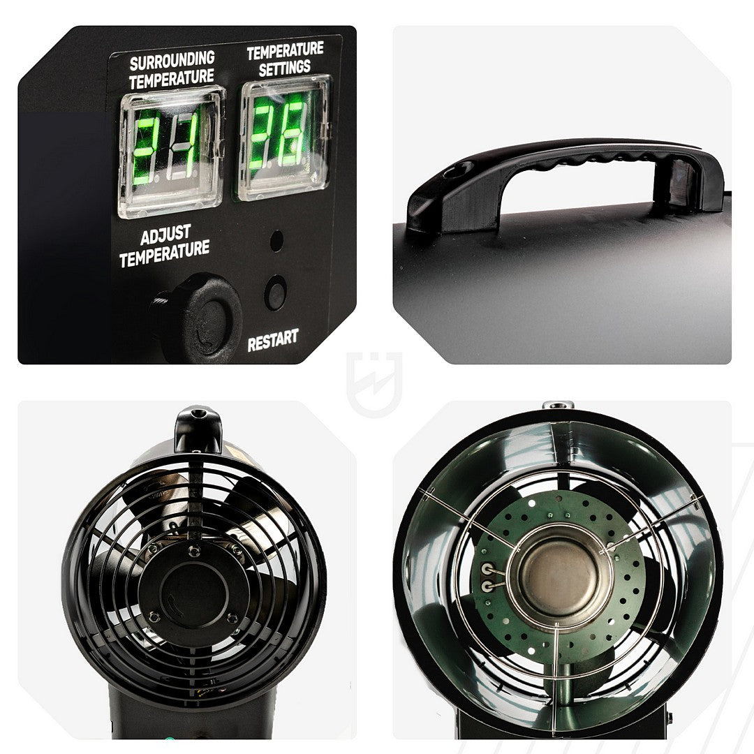 Nagrzewnica gazowa 15 kW LCD WUBER