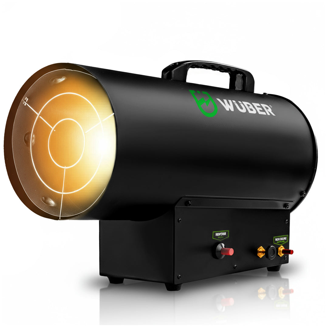 Nagrzewnica gazowa na butlę 12 kW / 30 kW WUBER