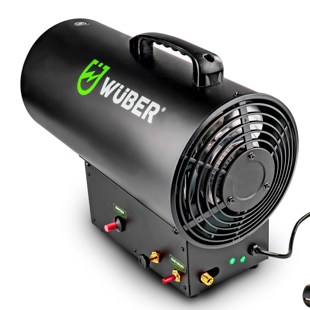 Nagrzewnica gazowa na butlę 12 kW / 30 kW WUBER