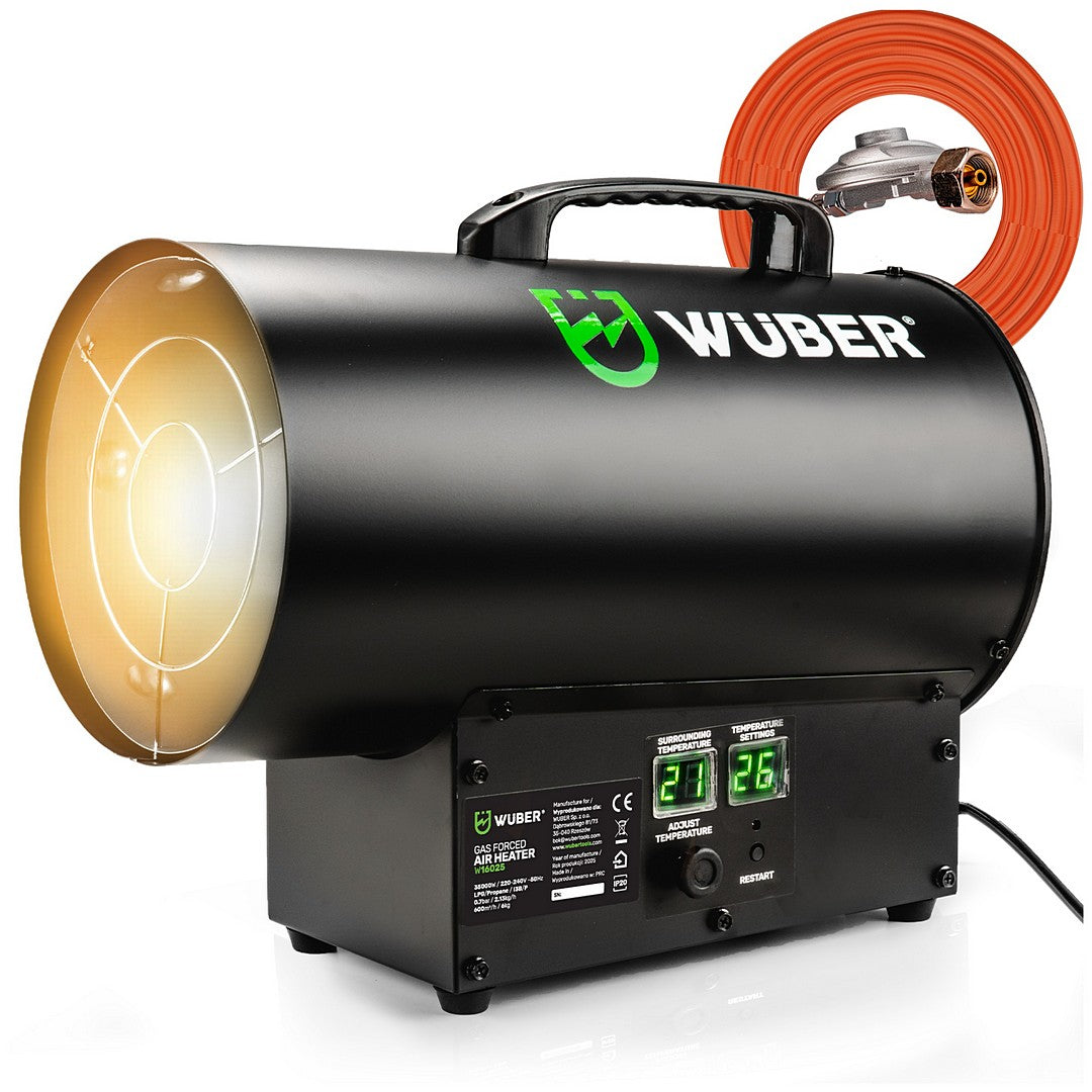 Nagrzewnica gazowa 35 kW LCD WUBER