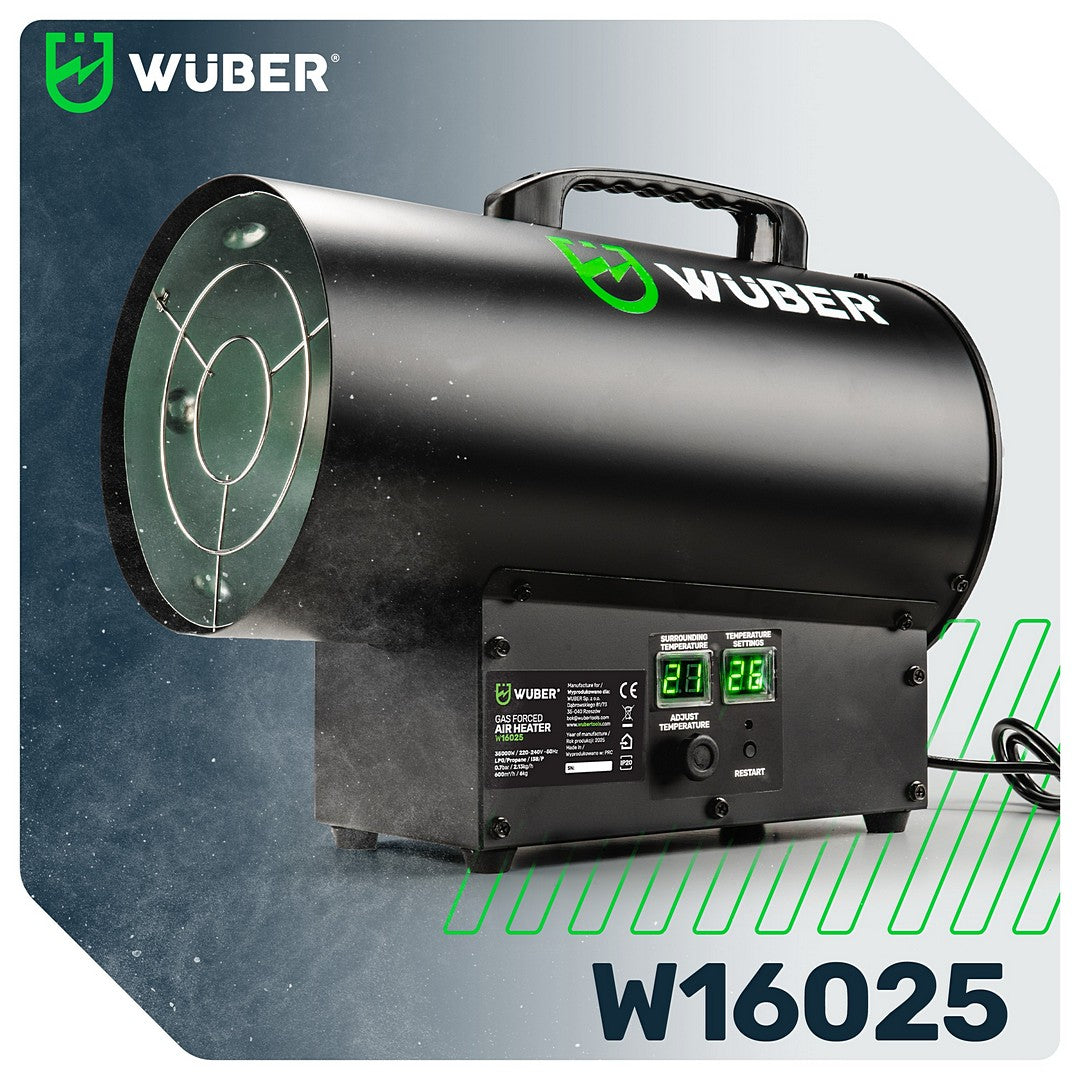 Nagrzewnica gazowa 35 kW LCD WUBER