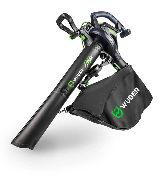 Dmuchawa do liści elektryczna 3000 W z rozdrabniaczem 15:1 WUBER