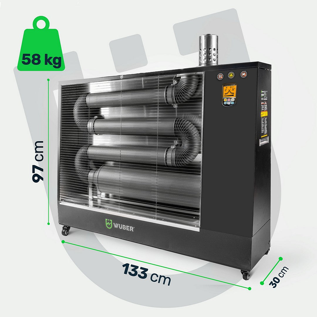 Nagrzewnica olejowa na podczerwieñ 16 kW WUBER