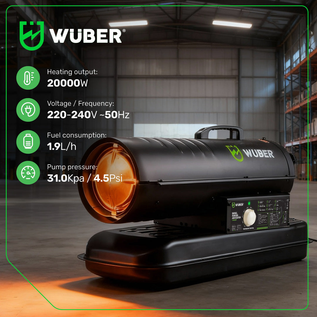 Nagrzewnica olejowa 20 kW WUBER