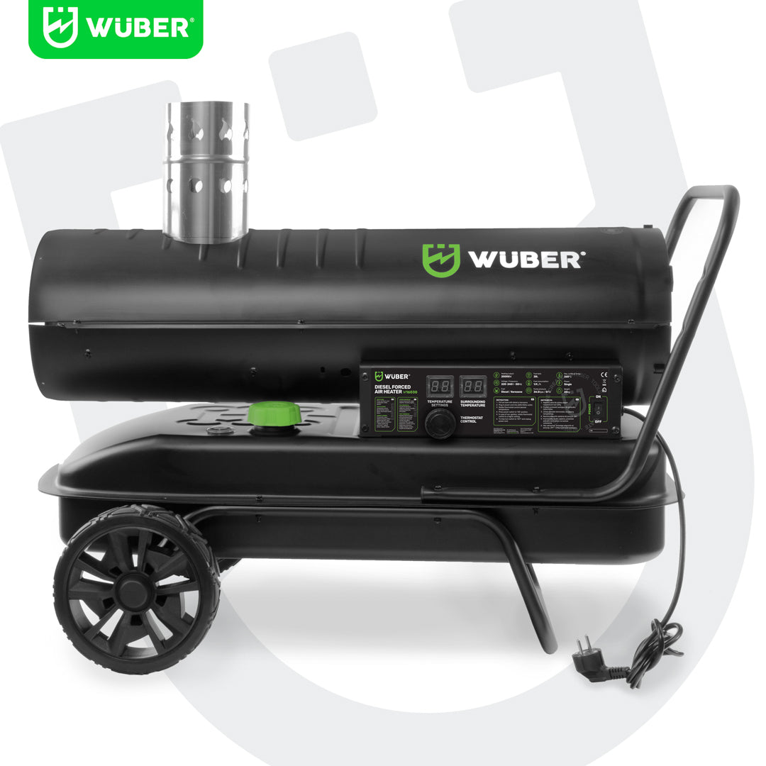 Nagrzewnica olejowa z kominem 20 kW WUBER