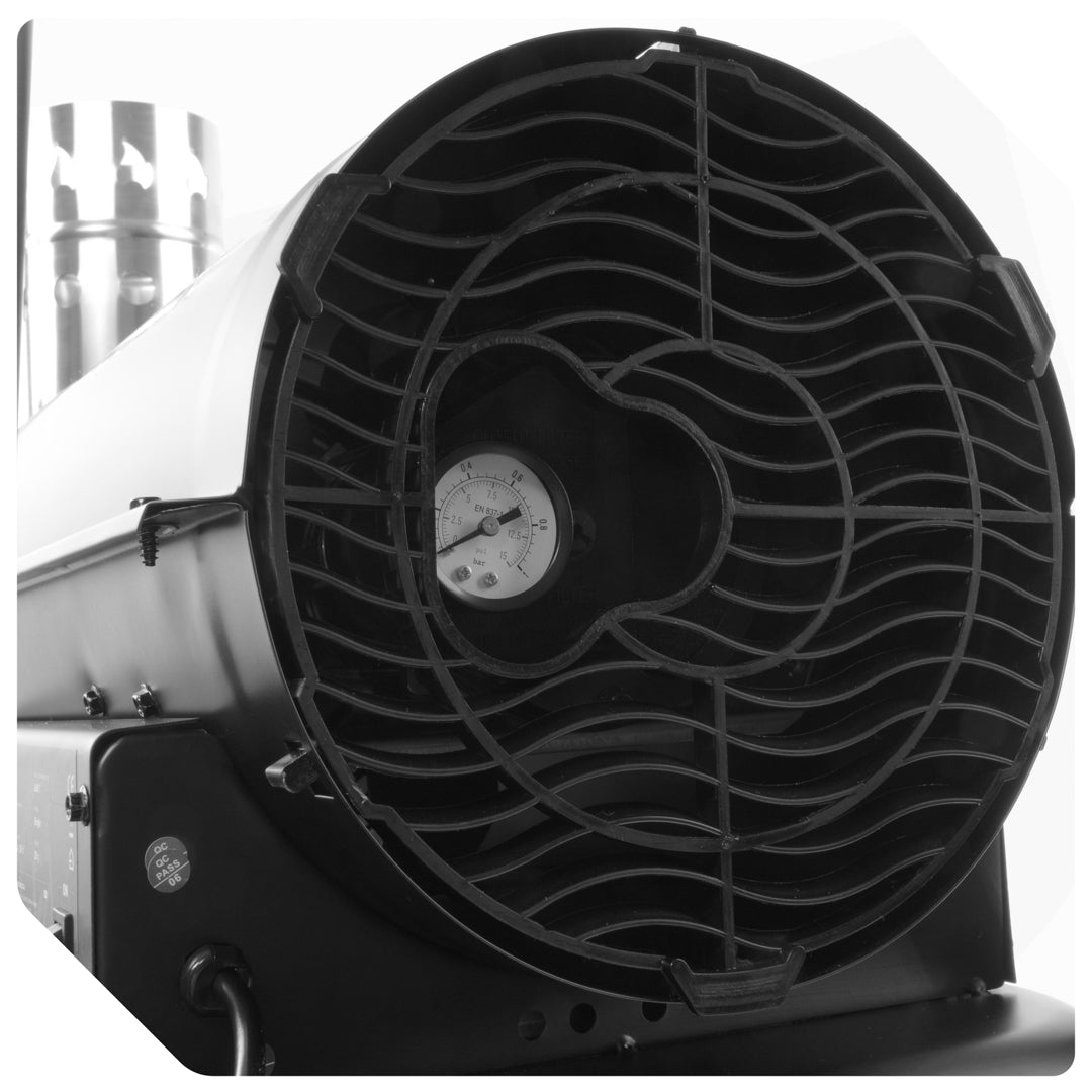Nagrzewnica olejowa z kominem 20 kW WUBER