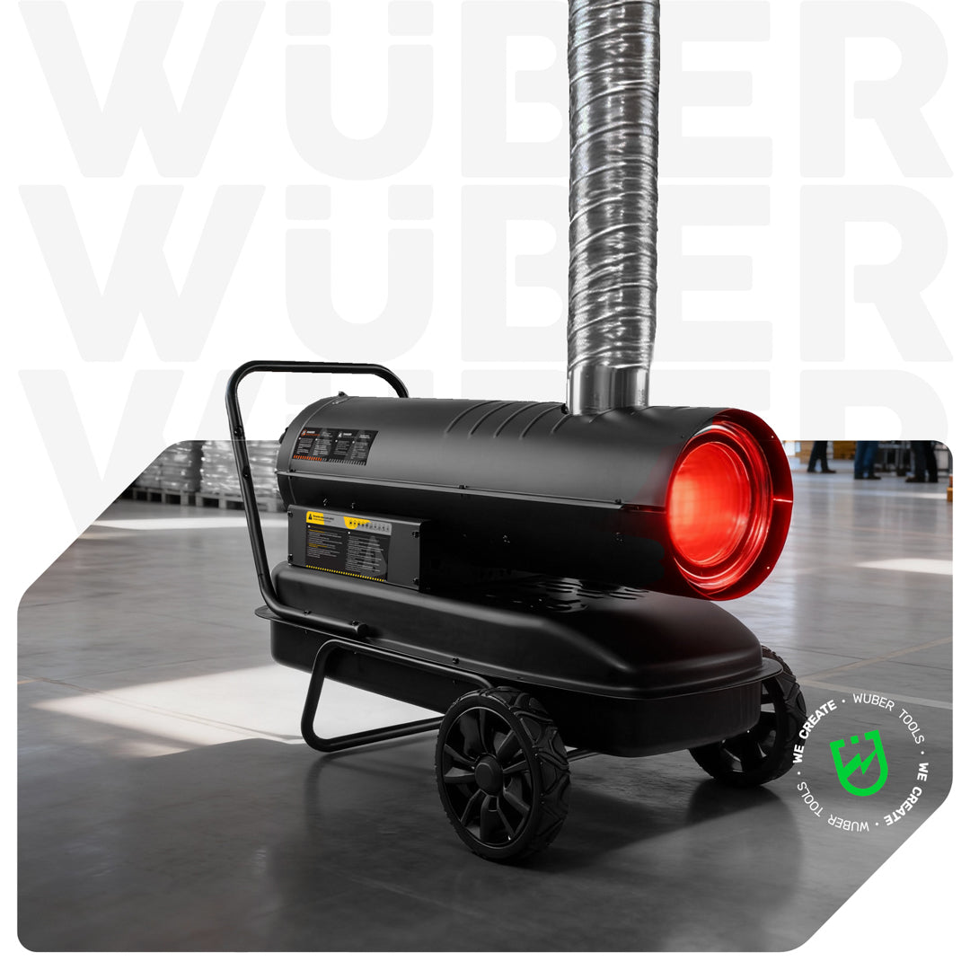 Nagrzewnica olejowa z kominem 20 kW WUBER