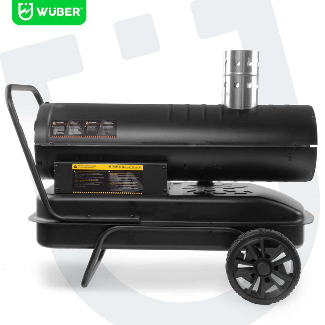 Nagrzewnica olejowa z kominem 20 kW WUBER
