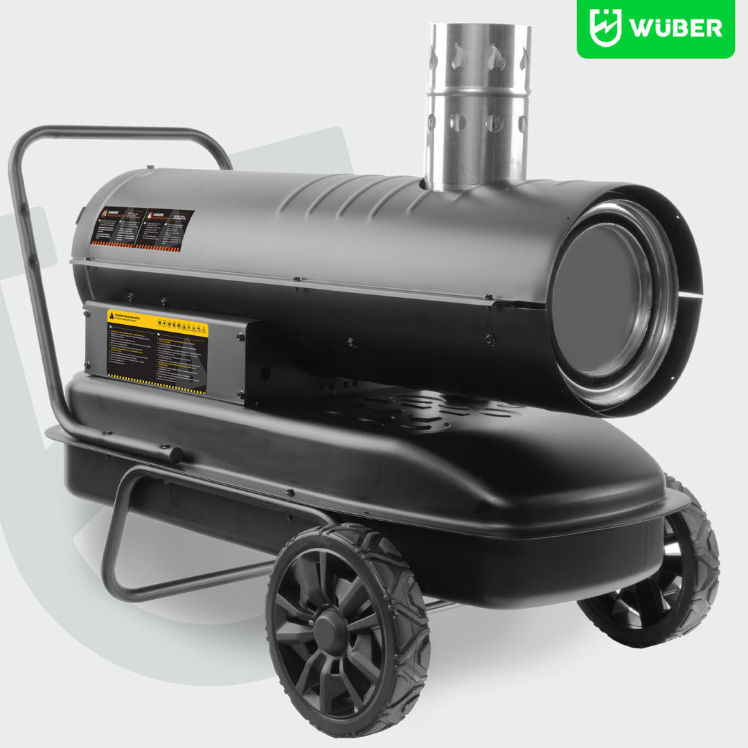 Nagrzewnica olejowa z kominem 20 kW WUBER