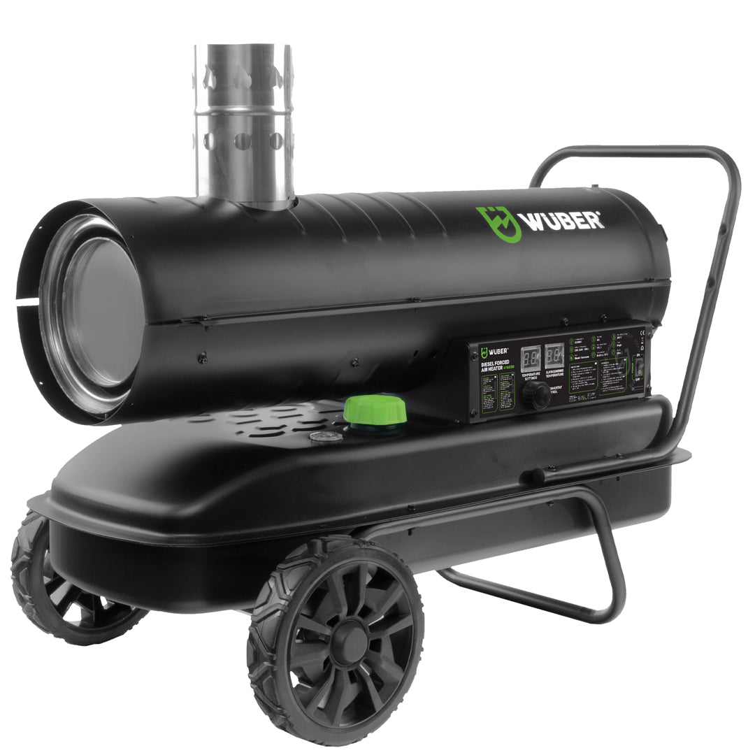 Nagrzewnica olejowa z kominem 20 kW WUBER