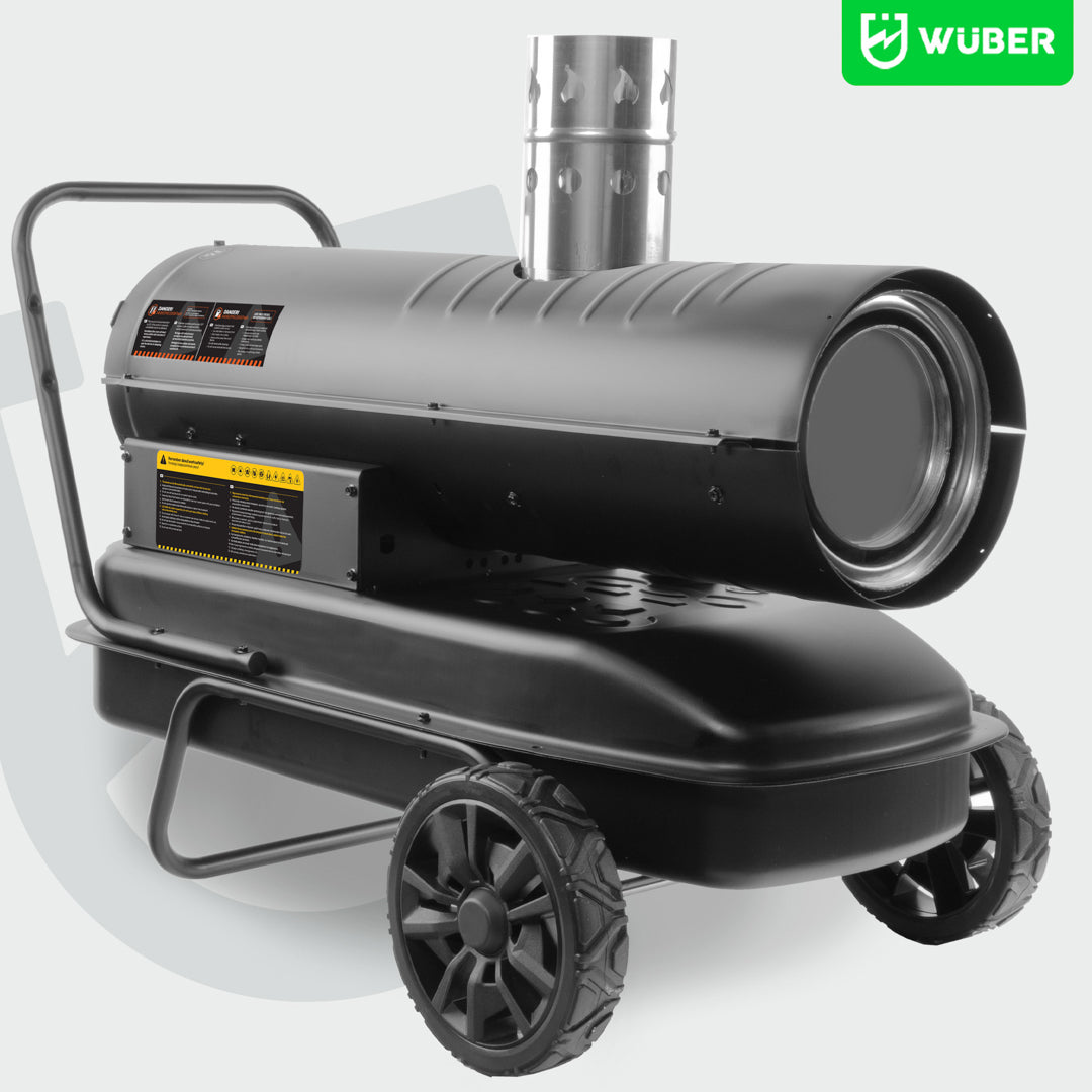 Nagrzewnica olejowa z kominem 30 kW WUBER