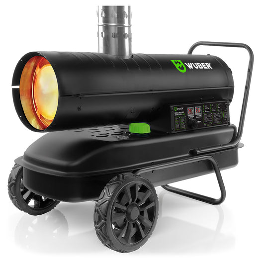 Nagrzewnica olejowa z kominem 30 kW WUBER