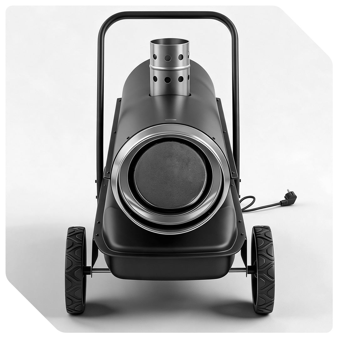 Nagrzewnica olejowa 50 kW z kominem termostat 4,6 l/h WUBER
