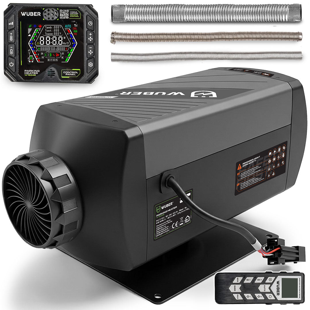 Ogrzewanie postojowe webasto 5 kW nagrzewnica olejowa 12 V 24 V aplikacja pilot WUBER