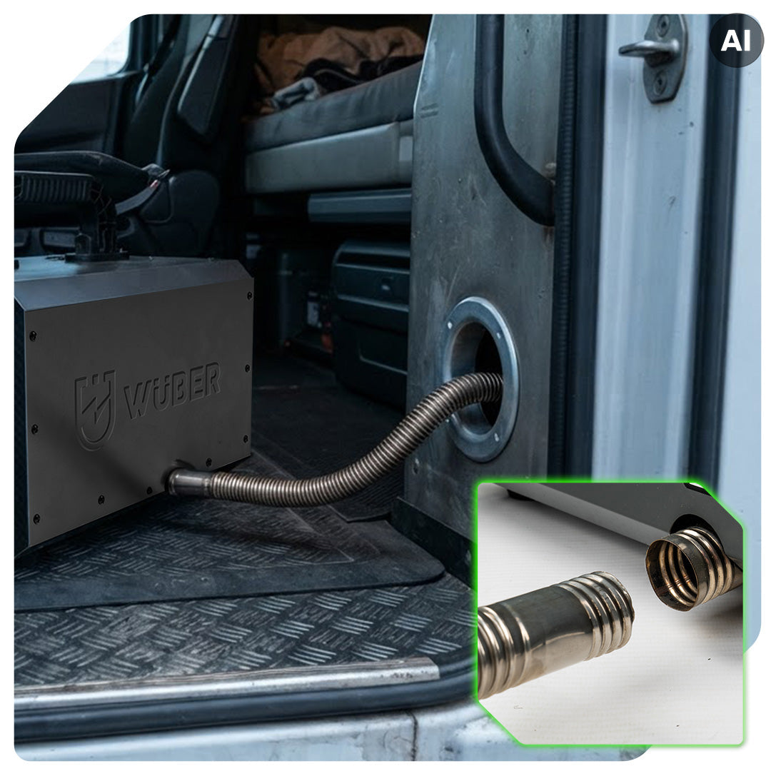 Ogrzewanie postojowe webasto 9 kW nagrzewnica olejowa 12 V 24 V 230 V aplikacja pilot WUBER