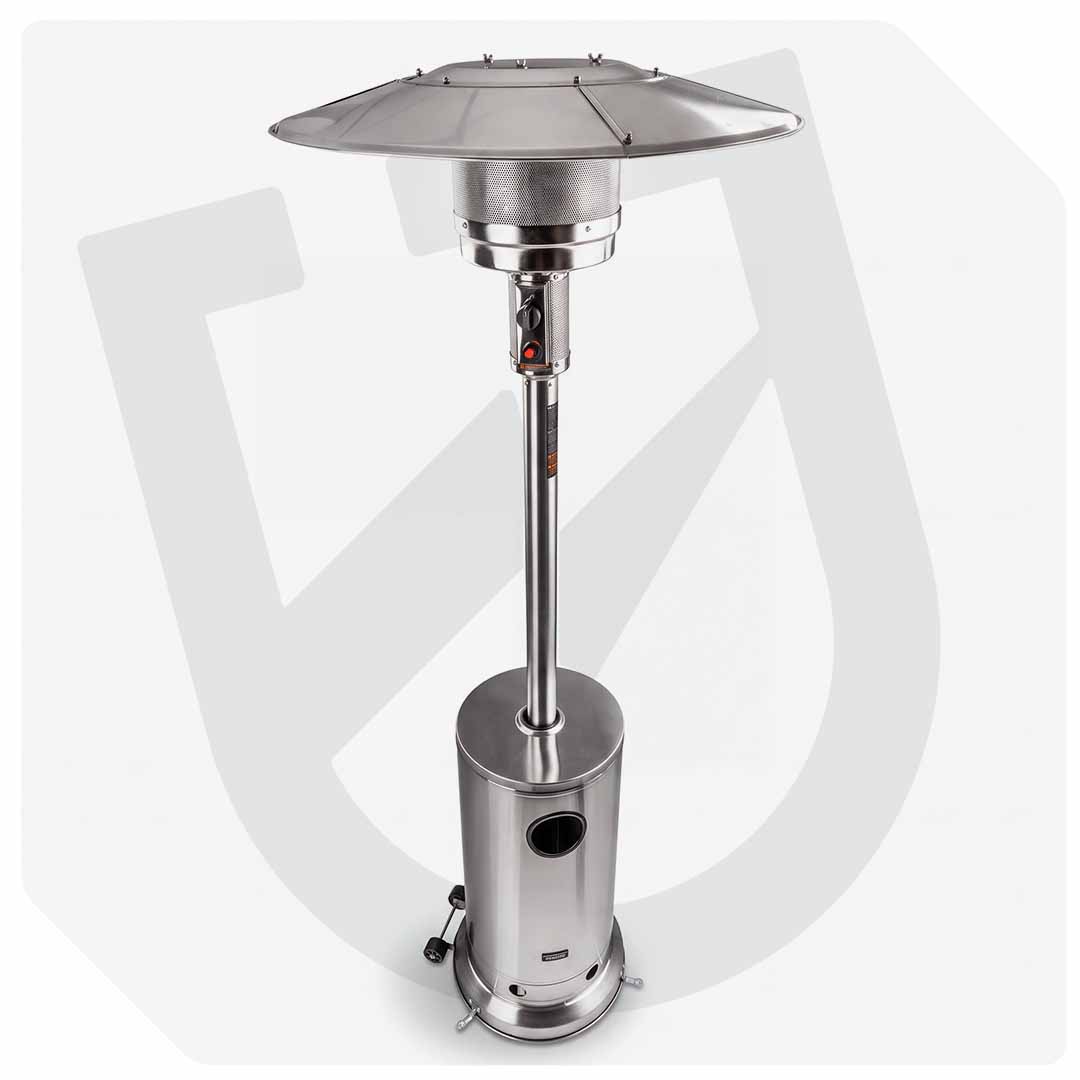 Parasol grzewczy gazowy 13 kW INOX ogrzewacz tarasowy + pokrowiec