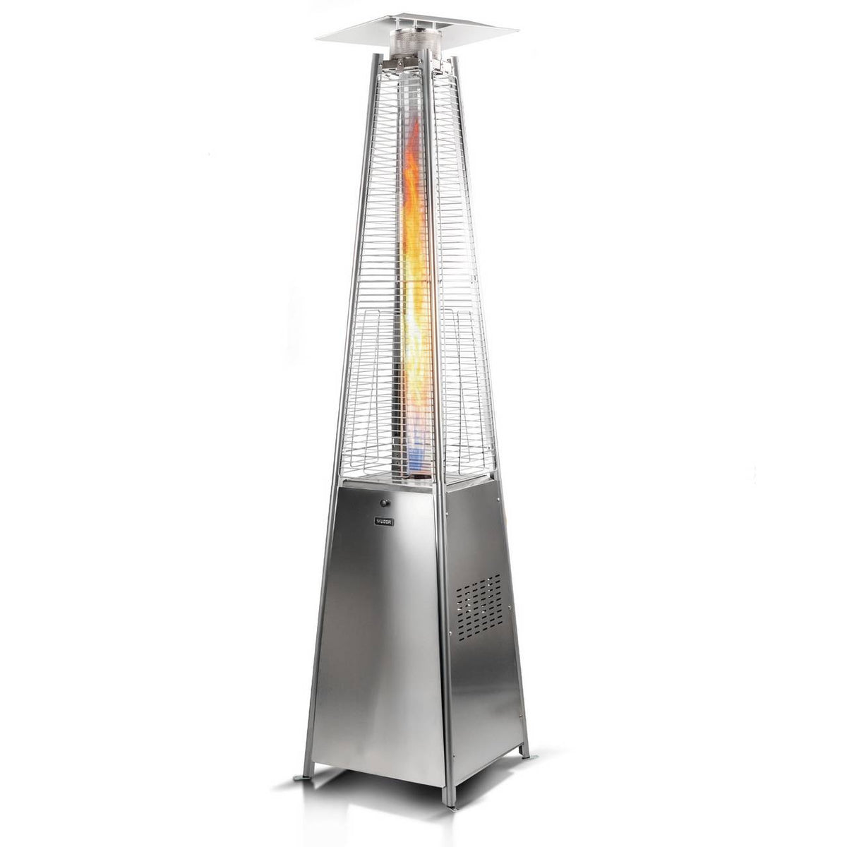 Parasol grzewczy gazowy 13 kW INOX ogrzewacz piramida + pokrowiec WUBER