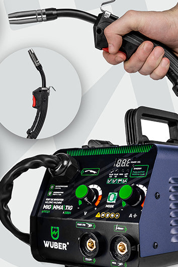 Zakres prądu w spawarce 200 A WUBER