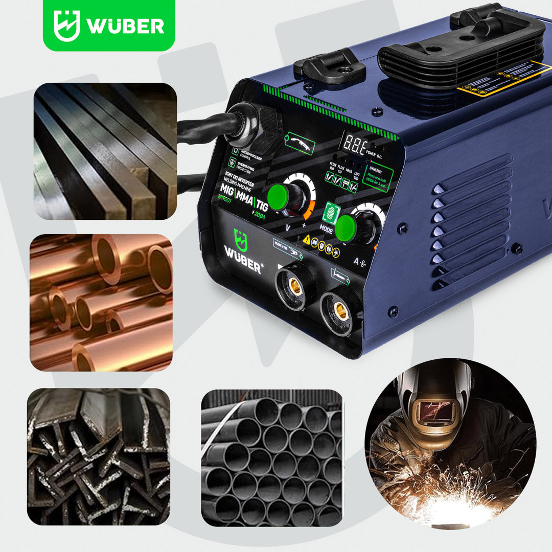 Spawanie elementów o różnej grubości spawarką W19001