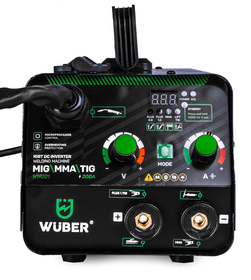 Spawarka 200 A - widok z przodu