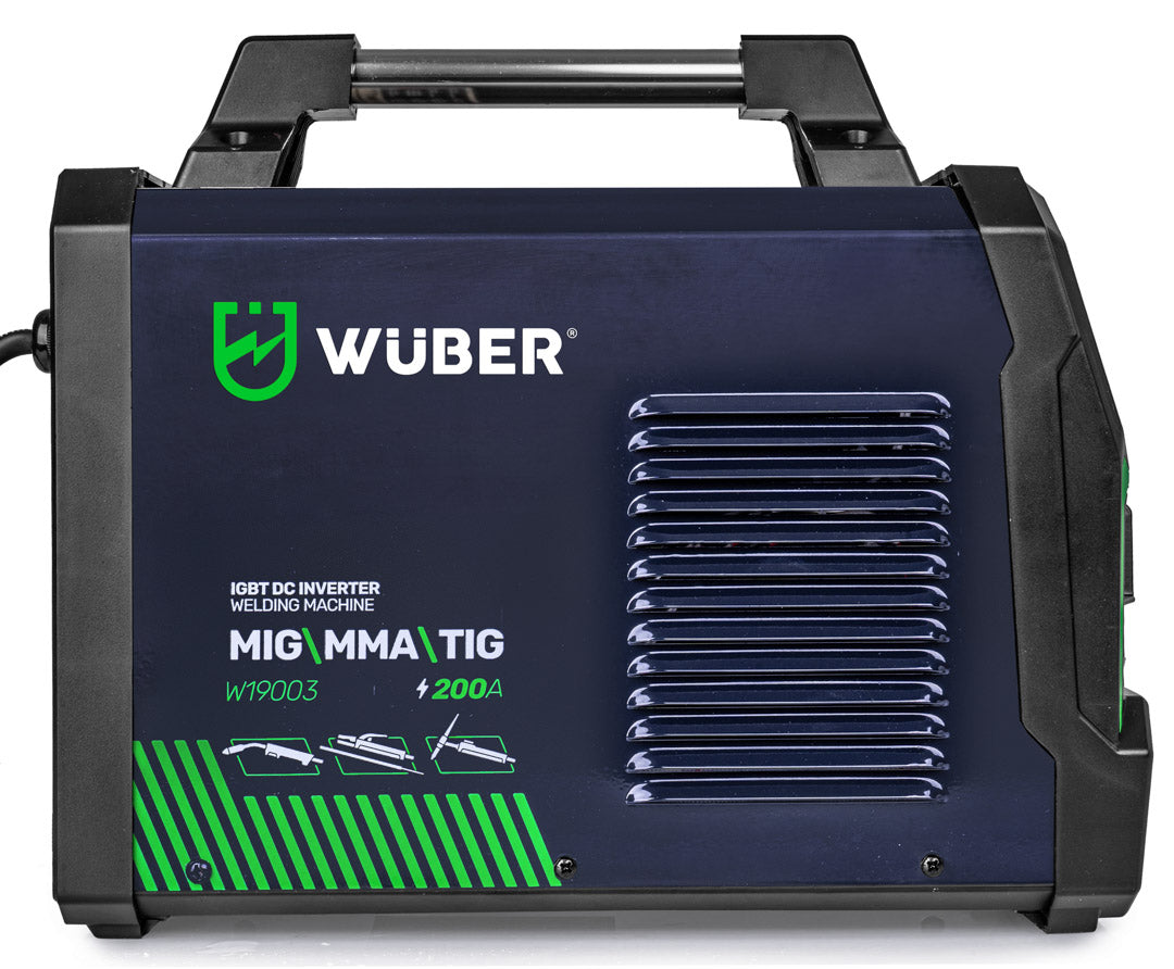 Spawarka W19003 WUBER - widok z boku