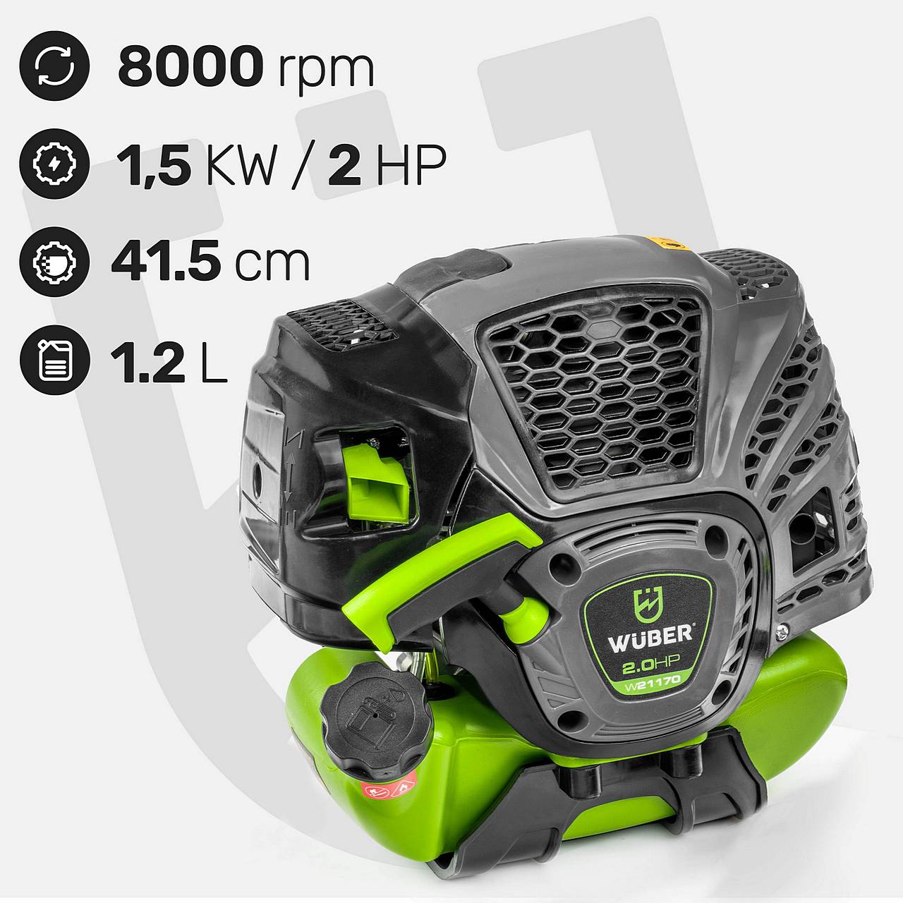 Podkaszarka spalinowa 1450 W 3w1 WUBER